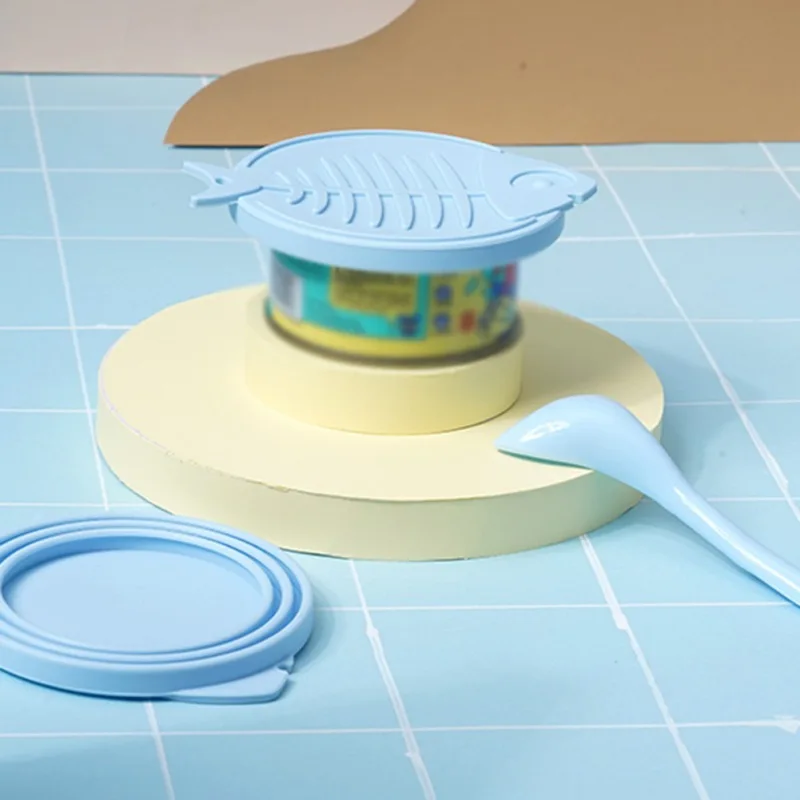 Reusable Pet Jars Fresh Cover Universal Silicone Seal Cover Feeding Spoon Set Canning Spoon Can Opener Dog Cat Food
Reusable Pet Jars Fresh Cover Universal Silicone Seal Cover Feeding Spoon Set Canning Spoon Can Opener Dog Cat Food
