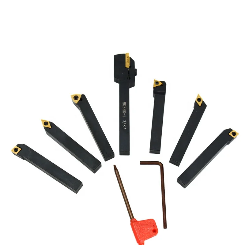 7pcs 3/4 inch 20mm indexable carbide turning tool Lathe Boring Bar Set With 7pcs Carbide Inserts and Wrenches
7pcs 3/4 inch 20mm indexable carbide turning tool Lathe Boring Bar Set With 7pcs Carbide Inserts and Wrenches