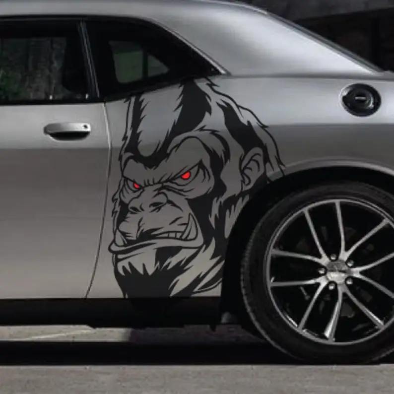 Включает в себя обе стороны зола Gorilla King Kong SUV большой боковой гранж дверной капот автомобильная кровать пикап грузовик задняя дверь графиче...
Включает в себя обе стороны зола Gorilla King Kong SUV большой боковой гранж дверной капот автомобильная кровать пикап грузовик задняя дверь графиче...