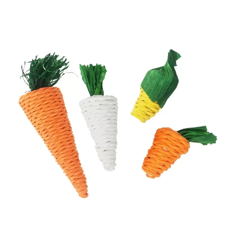 Hamster Rabbit Chew Toy Bite Grind Teeth Toys Corn Carrot Woven Balls For Tooth Cleaning Radish Molar Toys Pet Supplies
Hamster Rabbit Chew Toy Bite Grind Teeth Toys Corn Carrot Woven Balls For Tooth Cleaning Radish Molar Toys Pet Supplies