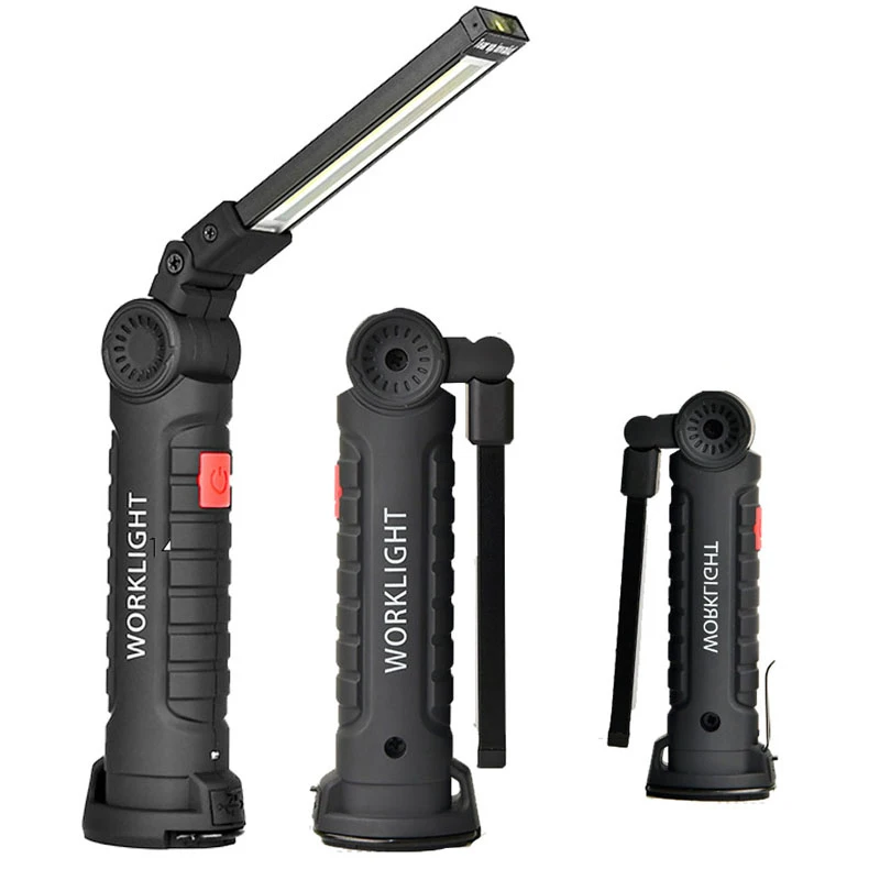 10W COB SMD LED Camping Emergency Flashlight 500mA 1200mA USB Rechargeable Work Light Maganet Garage Inspection Lamp Red Strobe
10W COB SMD LED Camping Emergency Flashlight 500mA 1200mA USB Rechargeable Work Light Maganet Garage Inspection Lamp Red Strobe