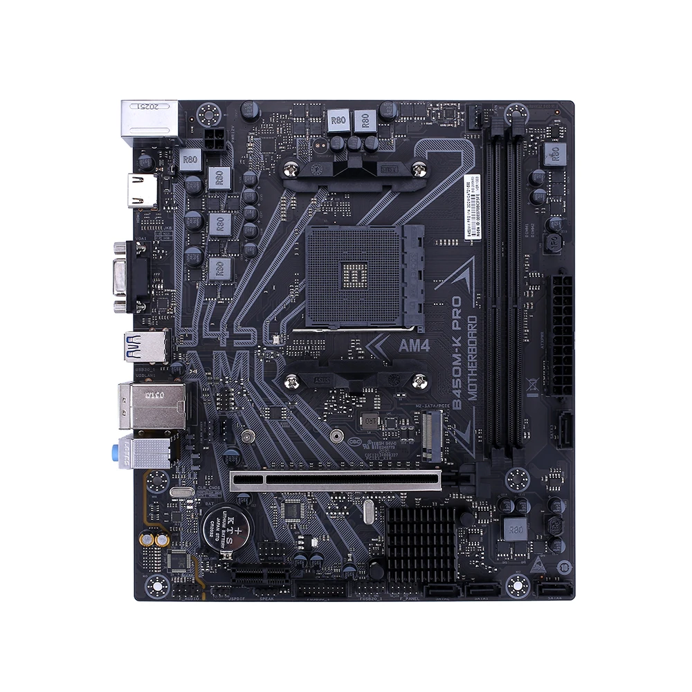 Colorful B450M-K PRO V14 Motherboard Dual Channel DDR4 2400/213HZ SATA 6Gb/S for AMD AM4 Socket 3000 Series Processors
Colorful B450M-K PRO V14 Motherboard Dual Channel DDR4 2400/213HZ SATA 6Gb/S for AMD AM4 Socket 3000 Series Processors