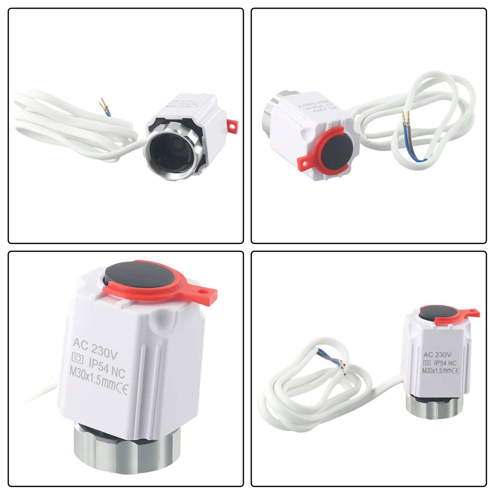 Floor Heating Manifold Thermostat Actuator with 230V Power Supply Suitable for Electric Floor Heating Quick Turn On Time 4
Floor Heating Manifold Thermostat Actuator with 230V Power Supply Suitable for Electric Floor Heating Quick Turn On Time 4