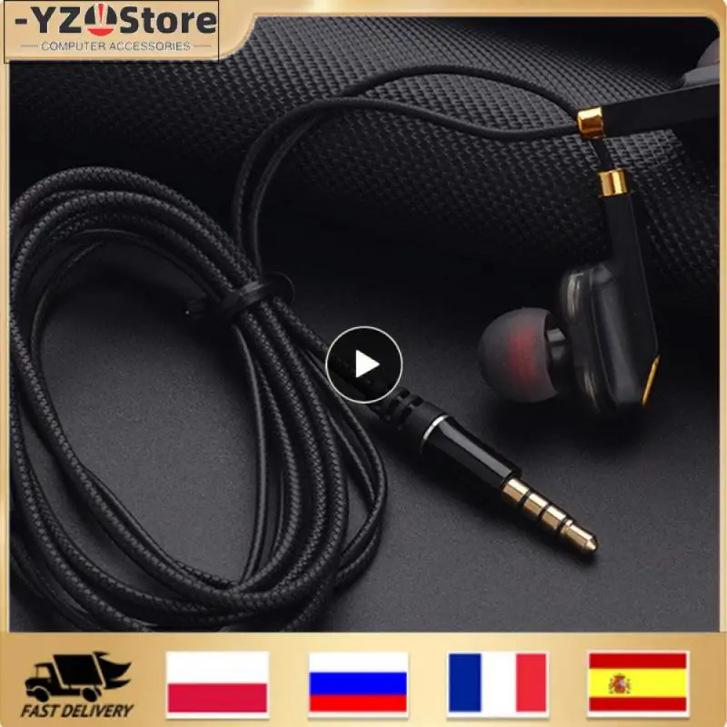 Durable Universal Earphones Skin-friendly Material Wired Headset Better Audio Quality No Sense Delay Earphone Sleep Phones
Durable Universal Earphones Skin-friendly Material Wired Headset Better Audio Quality No Sense Delay Earphone Sleep Phones