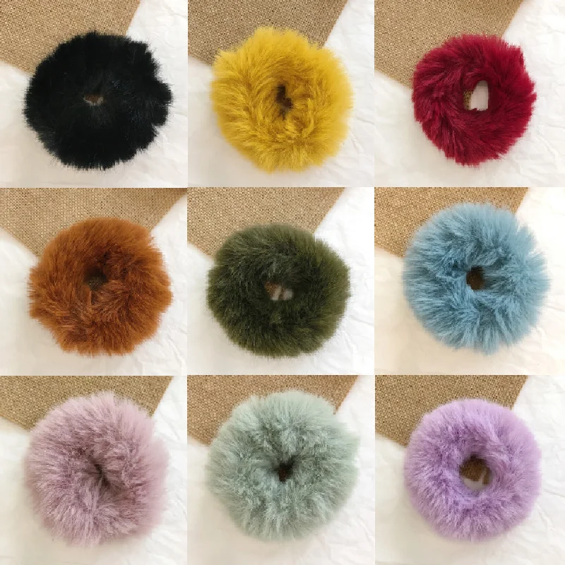 Faux Fur Hair Band Solid Rubber Band For Children Elastic Bands For Girls Women Hair Ring Elegant Head Rope Hair Accessories
Faux Fur Hair Band Solid Rubber Band For Children Elastic Bands For Girls Women Hair Ring Elegant Head Rope Hair Accessories