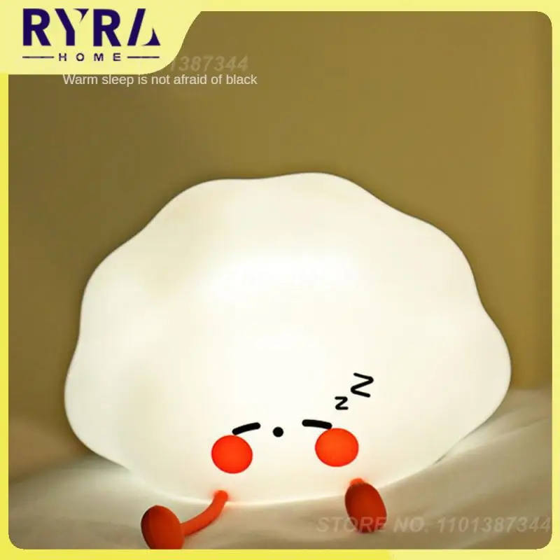 Night Light Soft Silicone Dumplings Pat Light Mobile Phone Holder Silicone Lamp Led Night Light Sleep Light Soft Warm Light 
Night Light Soft Silicone Dumplings Pat Light Mobile Phone Holder Silicone Lamp Led Night Light Sleep Light Soft Warm Light