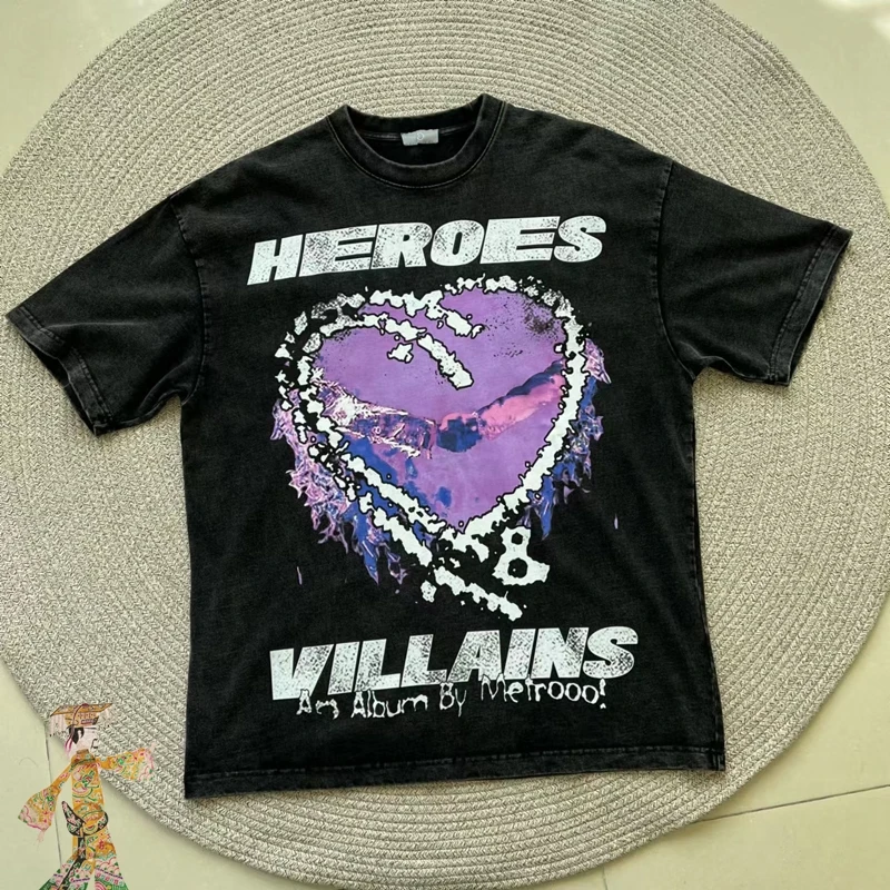 LEE FOG T Shirt Men Women Couples Purple Love Print Top Tee American High Street Hip-hop T-shirts
LEE FOG T Shirt Men Women Couples Purple Love Print Top Tee American High Street Hip-hop T-shirts