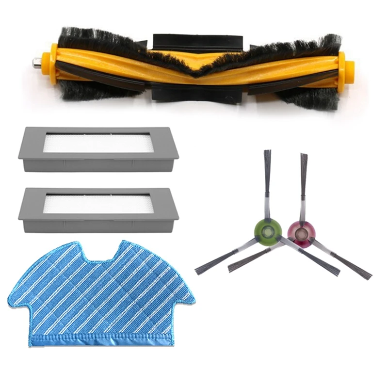 Запчасти для пылесоса Ecovacs Deebot OZMO 900 DN5G, фильтр НЕРА, основная круглая щетка, боковая щетка, тряпка, тряпка, аксессуары
Запчасти для пылесоса Ecovacs Deebot OZMO 900 DN5G, фильтр НЕРА, основная круглая щетка, боковая щетка, тряпка, тряпка, аксессуары