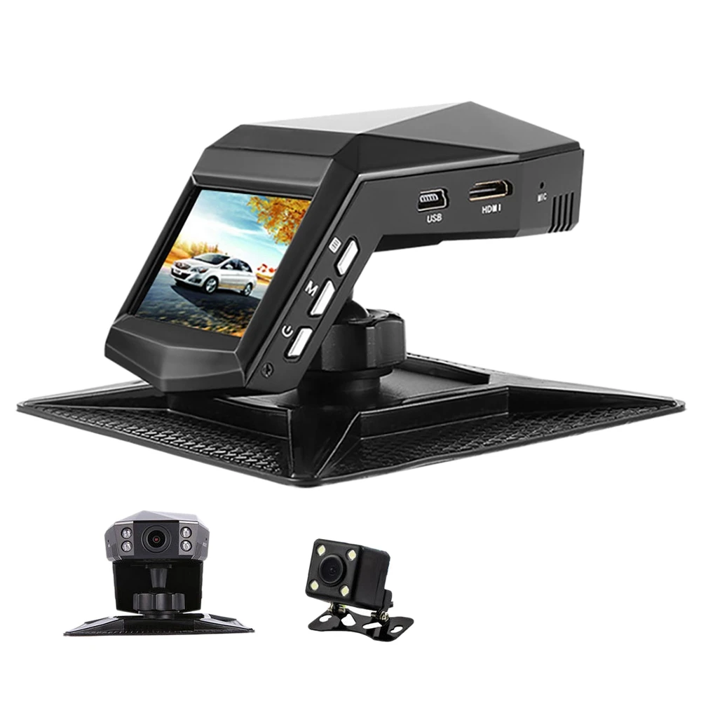 Car DVR Dash Cam HD 1080P Video Recorder 170 Angle Night Vision Cycle Recording Dash Camera Registrator with Camera
Car DVR Dash Cam HD 1080P Video Recorder 170 Angle Night Vision Cycle Recording Dash Camera Registrator with Camera