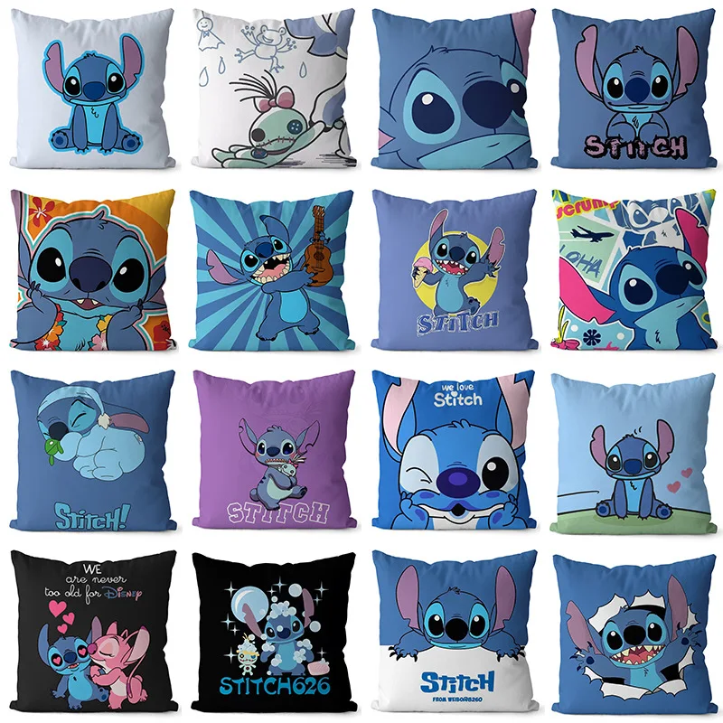 Disney Stitch Anime Figures Action Pillow Case Children Baby Girl Couple Cushion Cover Throw for Sofa Car Christmas Gift 45x45cm
Disney Stitch Anime Figures Action Pillow Case Children Baby Girl Couple Cushion Cover Throw for Sofa Car Christmas Gift 45x45cm