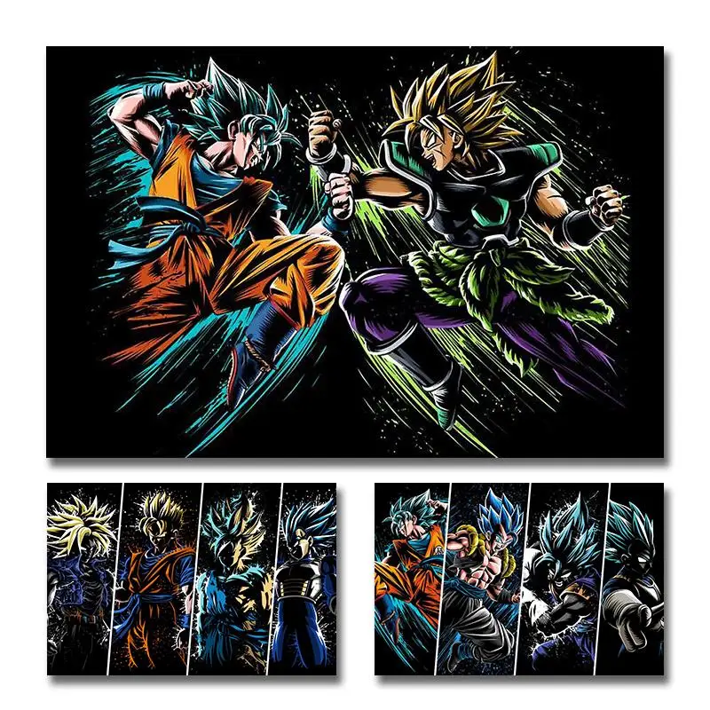 dragon ball anime figure poster Prints bandai Japanese Anime Cool Goku Super Saiyan Canvas paintings Pictures room decor
dragon ball anime figure poster Prints bandai Japanese Anime Cool Goku Super Saiyan Canvas paintings Pictures room decor