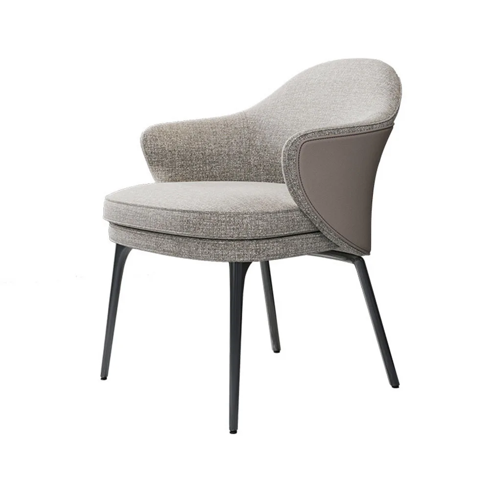 Light Luxury Dining Chairs Restaurant Furniture Modern Minimalism High Rebound Sponge Cotton And Linen Fabric Leisure Seats 
Light Luxury Dining Chairs Restaurant Furniture Modern Minimalism High Rebound Sponge Cotton And Linen Fabric Leisure Seats