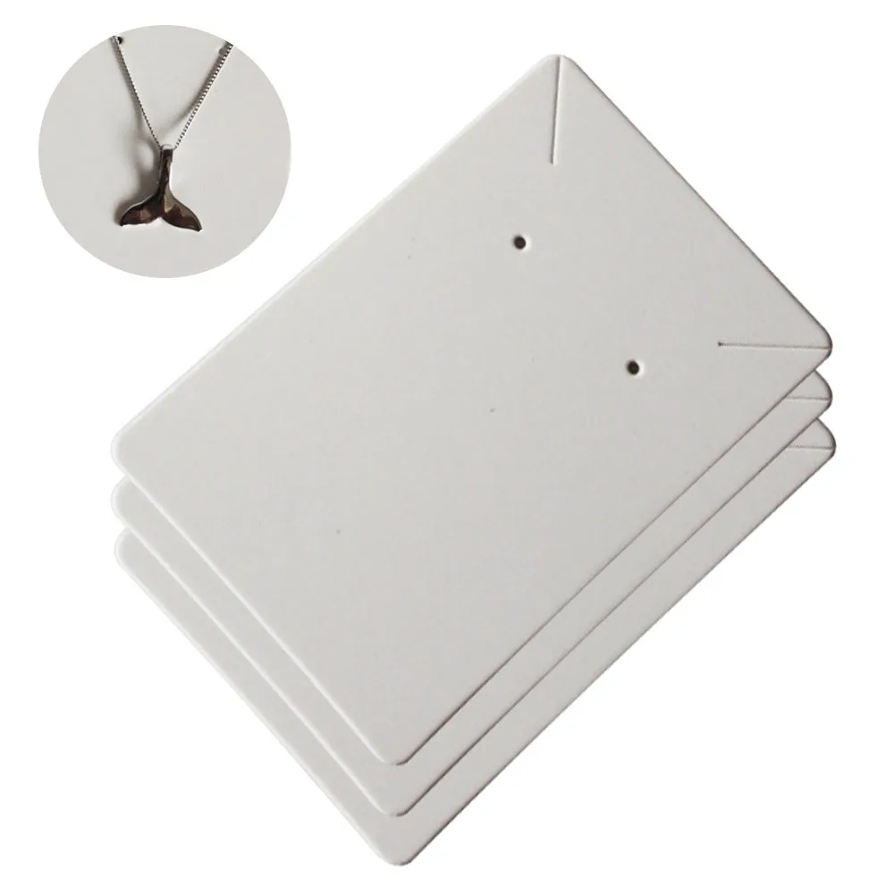 100pcs Tag Display Cards Solid Packing Organizer Hanging Jewelry Holder Paper Necklace Portable Earrings Anti-lost Eco-friendly
100pcs Tag Display Cards Solid Packing Organizer Hanging Jewelry Holder Paper Necklace Portable Earrings Anti-lost Eco-friendly