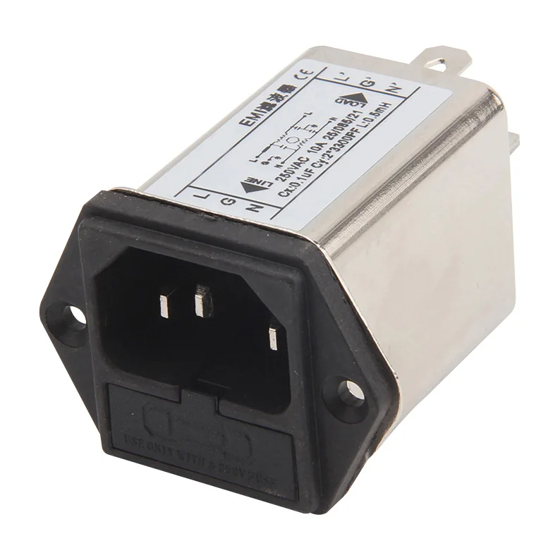 Вход IEC Filter 250 V AC модуль питания переменного тока с EMI предохранитель фильтра 50/60Hz промышленное электронное оборудование
Вход IEC Filter 250 V AC модуль питания переменного тока с EMI предохранитель фильтра 50/60Hz промышленное электронное оборудование