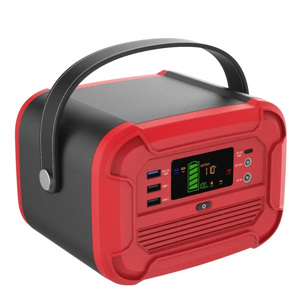 300W Solar Generator 90000mAh Portable Power Station Camp Portable Generator Battery Recharged by Solar Panel Wall Outlet
300W Solar Generator 90000mAh Portable Power Station Camp Portable Generator Battery Recharged by Solar Panel Wall Outlet