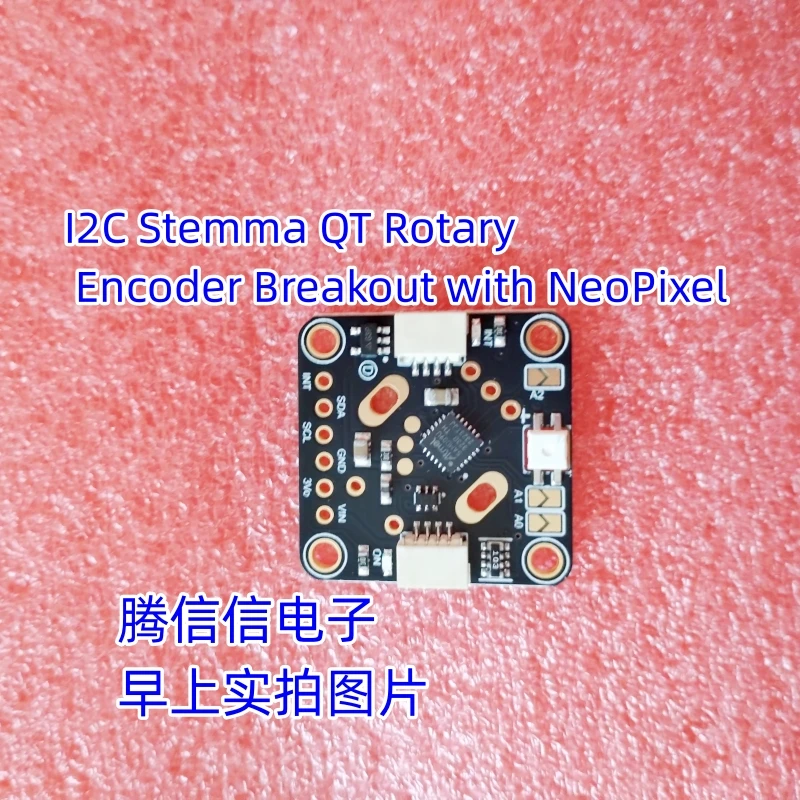 Поворотный энкодер 4991 I2C QT + Extras с STEMMA QWIIC 377
Поворотный энкодер 4991 I2C QT + Extras с STEMMA QWIIC 377