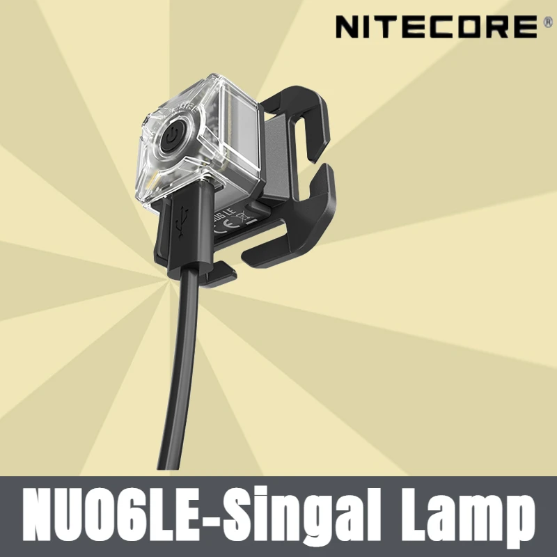 Nitecore NU06 LE headlamp Rechargeable IR Signal Light 9 Modes Available with 4 Light Sources for Law Enforcement
Nitecore NU06 LE headlamp Rechargeable IR Signal Light 9 Modes Available with 4 Light Sources for Law Enforcement