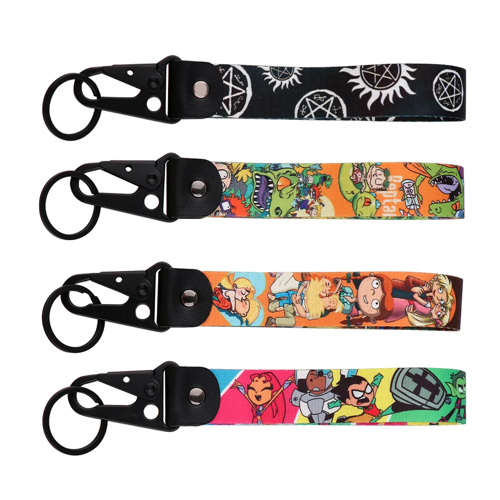Supernatural Funny Character Mobile Phone Straps Lanyard Keychain for ID Card Holder Hang Rope Key Ring Lariat Accessories Gift
Supernatural Funny Character Mobile Phone Straps Lanyard Keychain for ID Card Holder Hang Rope Key Ring Lariat Accessories Gift