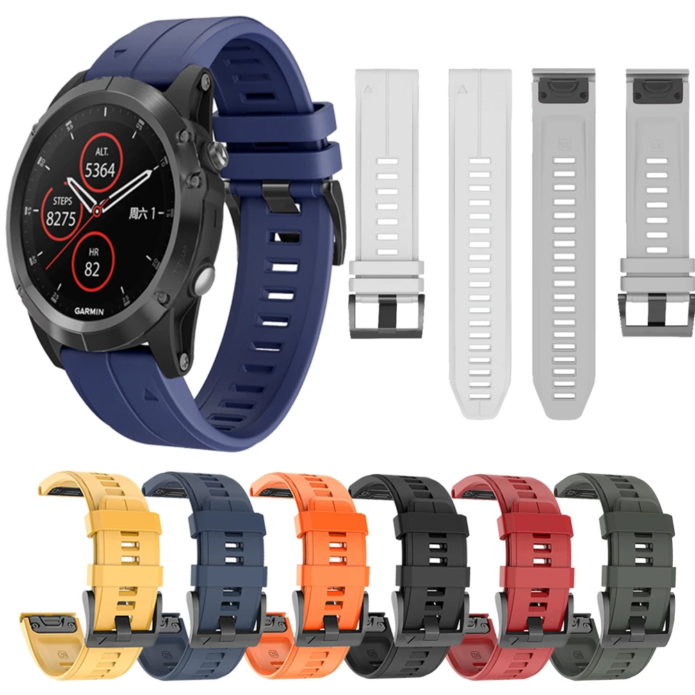 Ремешок силиконовый для наручных часов Garmin Fenix 6X 6 Pro 5X 5 Plus 7 1 2 3 7X HR 22 26 мм
Ремешок силиконовый для наручных часов Garmin Fenix 6X 6 Pro 5X 5 Plus 7 1 2 3 7X HR 22 26 мм