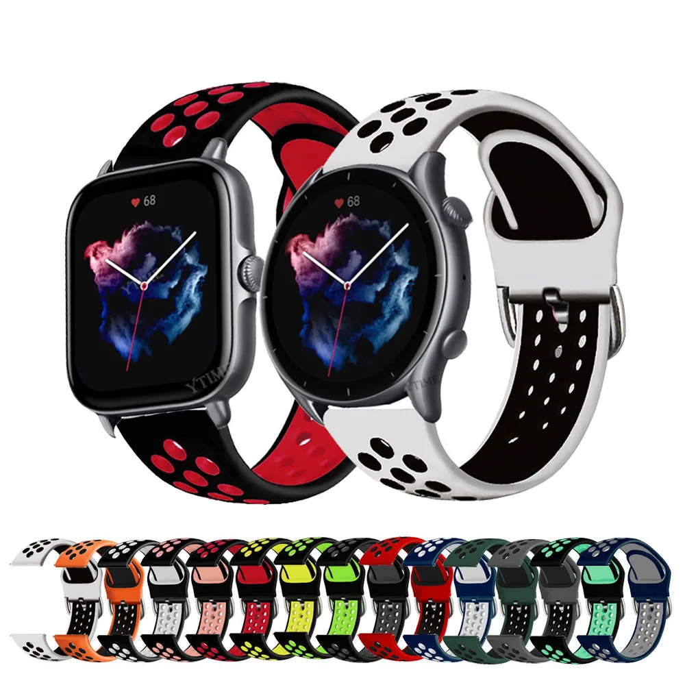 Ремешок силиконовый для Xiaomi Huami Amazfit GTS 3 GTR 2 2e Bip U Pro, браслет для часов Amazfit GTR 3 / 3 Pro Stratos, 22 мм 20 мм
Ремешок силиконовый для Xiaomi Huami Amazfit GTS 3 GTR 2 2e Bip U Pro, браслет для часов Amazfit GTR 3 / 3 Pro Stratos, 22 мм 20 мм