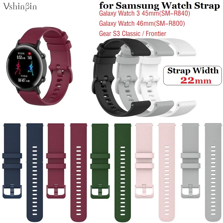 Ремешок силиконовый для смарт-часов Samsung Galaxy Watch 3 45 мм 46 мм Gear S3 Classic, 10 шт.
Ремешок силиконовый для смарт-часов Samsung Galaxy Watch 3 45 мм 46 мм Gear S3 Classic, 10 шт.