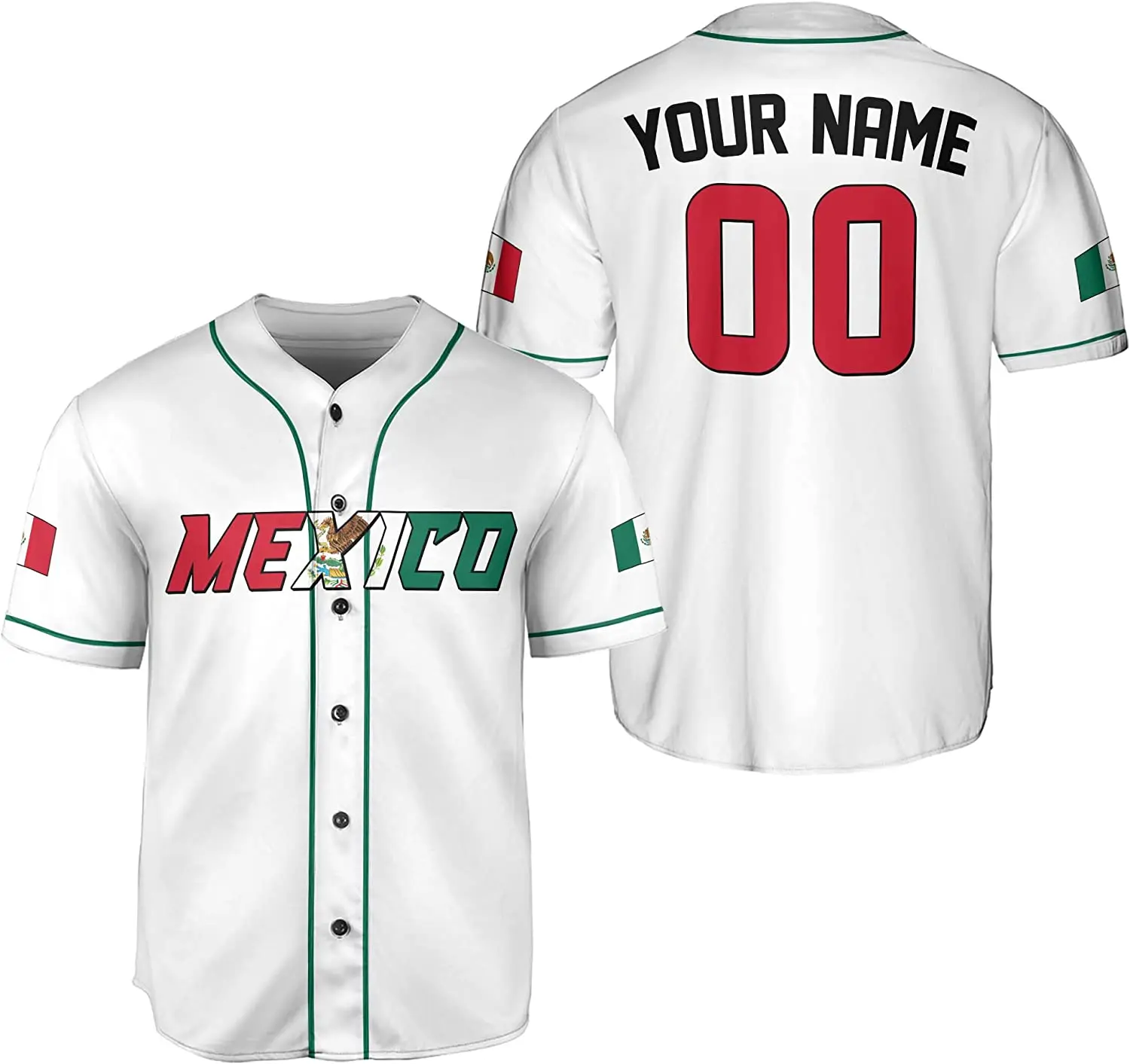 Mexico Baseball jersey 3D Print Mesh Custom Name Baseball Shirt Men's Street Oversize Apparel Short Sleeve Sportswear
Mexico Baseball jersey 3D Print Mesh Custom Name Baseball Shirt Men's Street Oversize Apparel Short Sleeve Sportswear