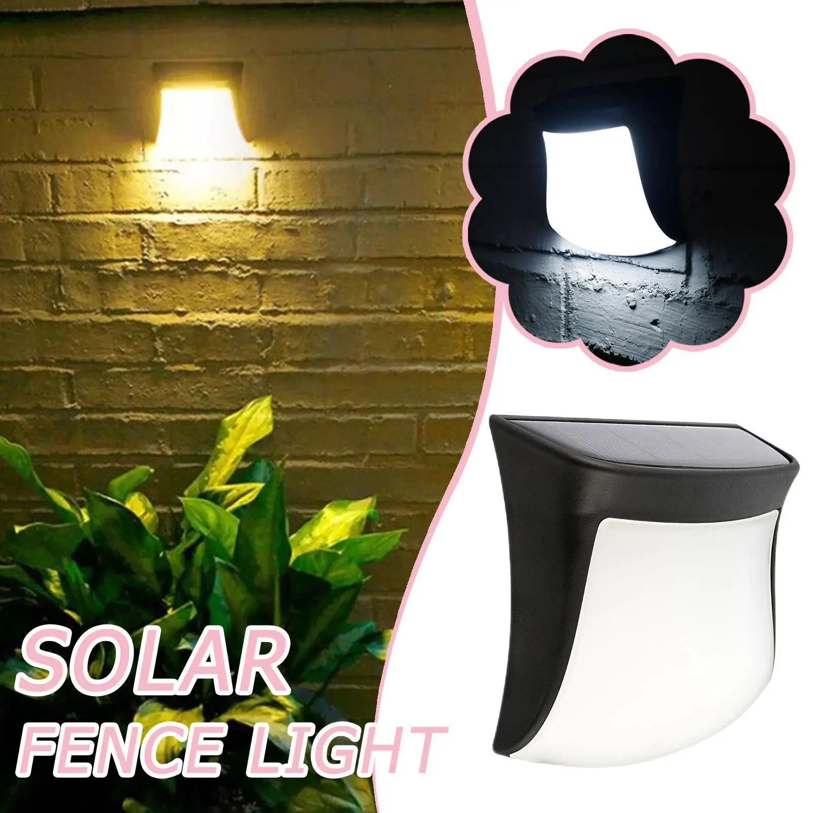 LED Solar Outdoor Light Solar Wall Lamp IP44 Waterproof LED Outdoor Lighting Solar Garden Lights Stairs Fence Villa Yard
LED Solar Outdoor Light Solar Wall Lamp IP44 Waterproof LED Outdoor Lighting Solar Garden Lights Stairs Fence Villa Yard
