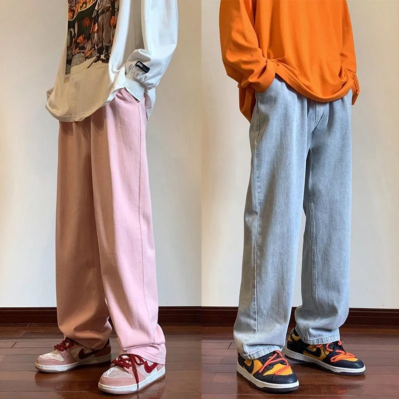 5 Colors Baggy Jeans Men Fashion Casual Loose Straight Jeans Men Streetwear Hip Hop Wide Legs Denim Pants Mens Trousers M-2XL
5 Colors Baggy Jeans Men Fashion Casual Loose Straight Jeans Men Streetwear Hip Hop Wide Legs Denim Pants Mens Trousers M-2XL