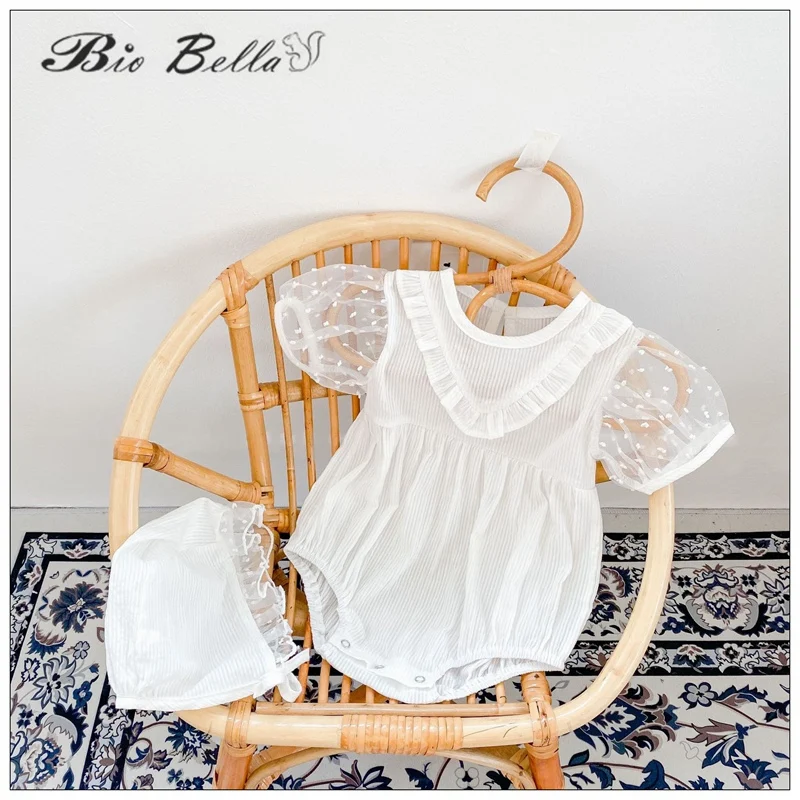 Newborn Girls Summer Clothes Cap First Baptism New Year Spring Girl Clothing Short Lace Girl Infant Clothing Cute Soild Outfits
Newborn Girls Summer Clothes Cap First Baptism New Year Spring Girl Clothing Short Lace Girl Infant Clothing Cute Soild Outfits
