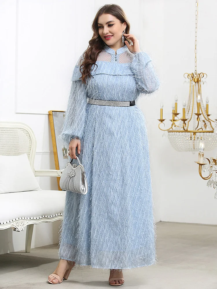 TOLEEN Plus Size Women Maxi Dresses 2022 Autumn Winter Luxury Chic Elegant Long Sleeve Bridesmaid Wedding Evening Party Clothing
TOLEEN Plus Size Women Maxi Dresses 2022 Autumn Winter Luxury Chic Elegant Long Sleeve Bridesmaid Wedding Evening Party Clothing