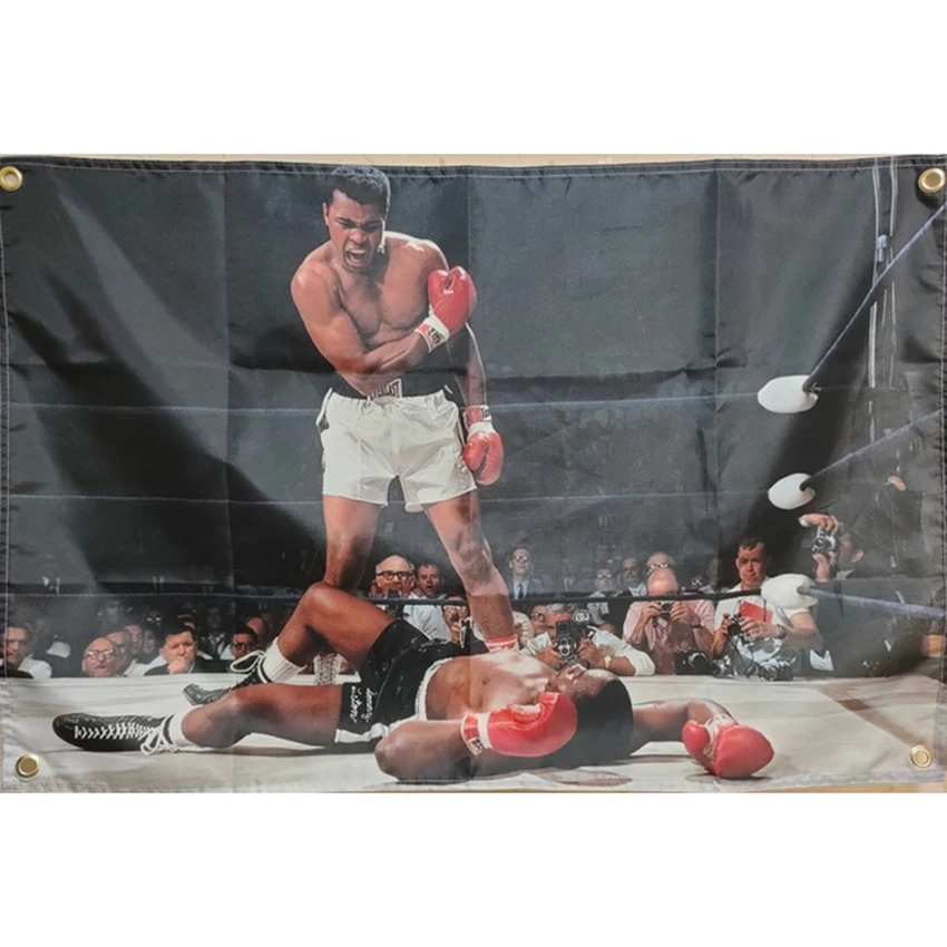 Muhammad Ali's Greatest Fight Gym Cassius Clay 3x5 FT Flag Banner Boxing Heavyweight Title Decoration Polyester Digital Print
Muhammad Ali's Greatest Fight Gym Cassius Clay 3x5 FT Flag Banner Boxing Heavyweight Title Decoration Polyester Digital Print