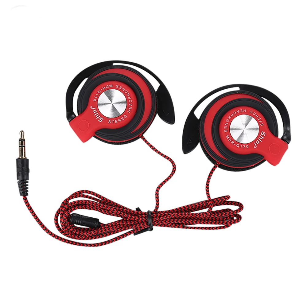 3.5mm Wired Headphones Heavy Bass Headset Over-ear Adjustable Ear Hook Earphones Music Earphone for Phone
3.5mm Wired Headphones Heavy Bass Headset Over-ear Adjustable Ear Hook Earphones Music Earphone for Phone