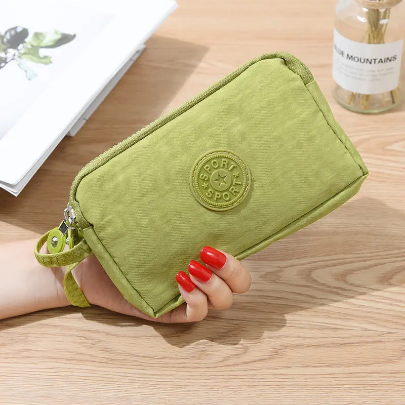Women Wallets Cards Holder Three Zippers Purses Clutch Coin Phone Money Bag Canvas Handbags Portable Makeup Bags High Quality
Women Wallets Cards Holder Three Zippers Purses Clutch Coin Phone Money Bag Canvas Handbags Portable Makeup Bags High Quality