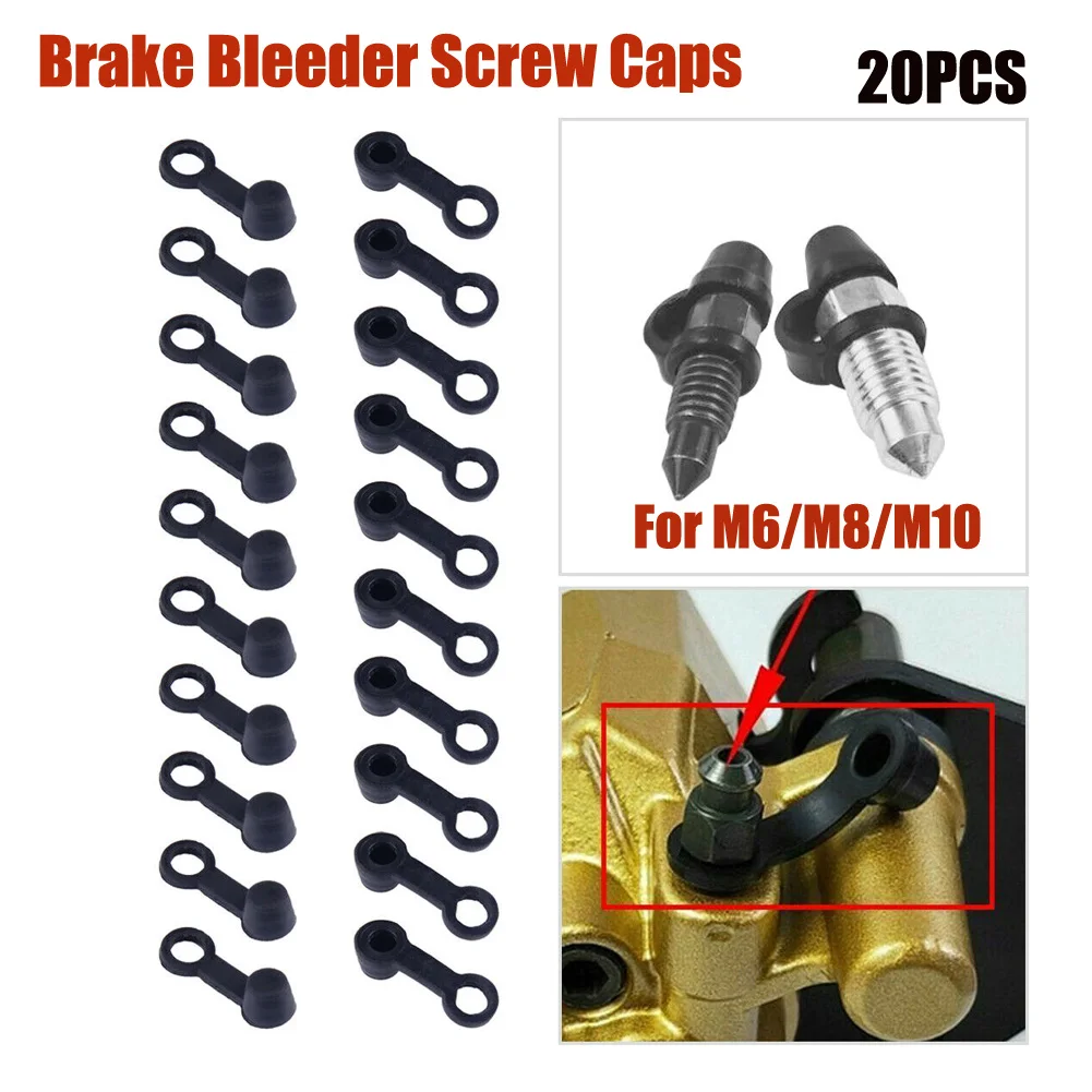 20/30/40Pcs Brake Bleeder Screw Cap Grease Zerk Fitting Cap Rubber Dust Cover For Car Motorcycles M6/M8/M10 Bleeder Screw
20/30/40Pcs Brake Bleeder Screw Cap Grease Zerk Fitting Cap Rubber Dust Cover For Car Motorcycles M6/M8/M10 Bleeder Screw