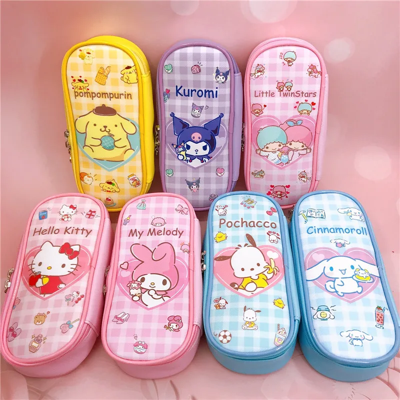 Kawaii My Melody Anime Cartoon Zipper Stationery Case Cinnamoroll Student Large Capacity Pen Case Kuromi Organizer Kids Gifts
Kawaii My Melody Anime Cartoon Zipper Stationery Case Cinnamoroll Student Large Capacity Pen Case Kuromi Organizer Kids Gifts