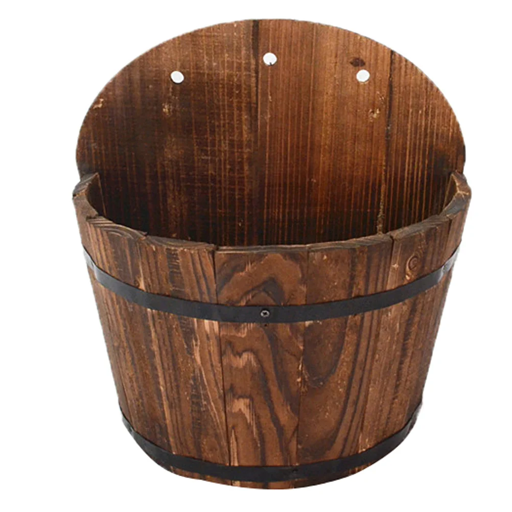 1pc Planter Flower Container Flower Container Garden Hanging Planter Wooden Flower Boxes Fence Hanging Planter
1pc Planter Flower Container Flower Container Garden Hanging Planter Wooden Flower Boxes Fence Hanging Planter