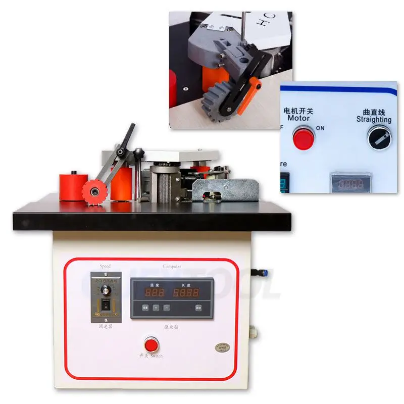 Автоматическая небольшая ручная машина для облицовки кромок, машина для облицовки кромок с регулируемой скоростью для деревообработки 
Автоматическая небольшая ручная машина для облицовки кромок, машина для облицовки кромок с регулируемой скоростью для деревообработки