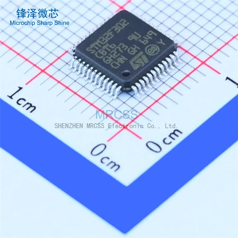 MCU 32-bit STM32F ARM Cortex M4 RISC 128KB Flash 2.5V/3.3V 48-Pin LQFP Tray - Trays STM32F302CBT6
MCU 32-bit STM32F ARM Cortex M4 RISC 128KB Flash 2.5V/3.3V 48-Pin LQFP Tray - Trays STM32F302CBT6