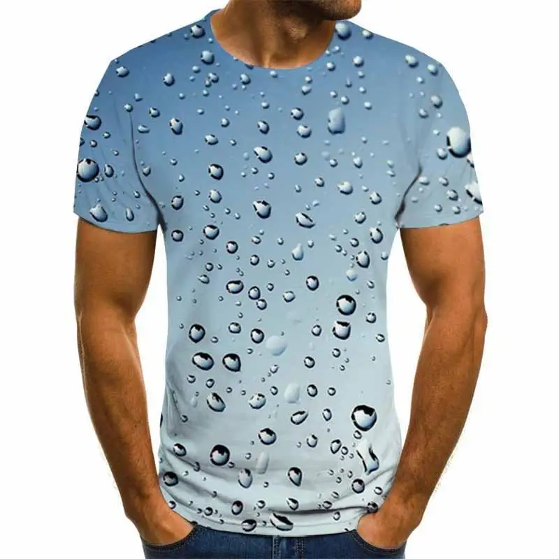 Cross -Border Explosions Creative Raindrop Liquid Printing 3dt Shirt Men 'S Fashion Trendy Short -Sleeved Round Neck T -Shirt
Cross -Border Explosions Creative Raindrop Liquid Printing 3dt Shirt Men 'S Fashion Trendy Short -Sleeved Round Neck T -Shirt