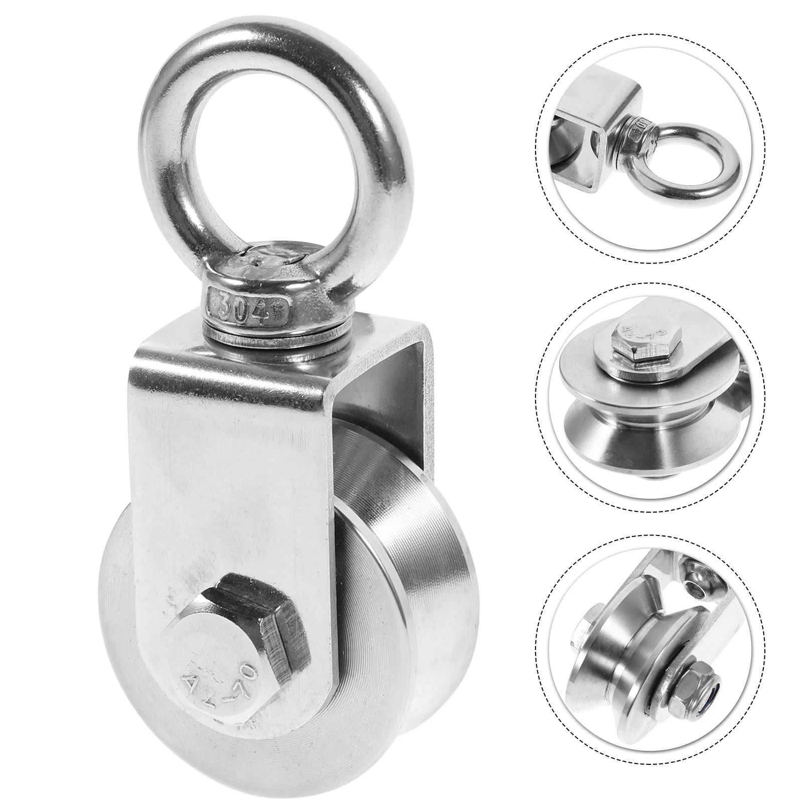 Pulley Block Rope Wire Wheel Lifting Winch Heavy Hook Swivel Gym Duty Hanging Towing System Trolley Traction Single
Pulley Block Rope Wire Wheel Lifting Winch Heavy Hook Swivel Gym Duty Hanging Towing System Trolley Traction Single