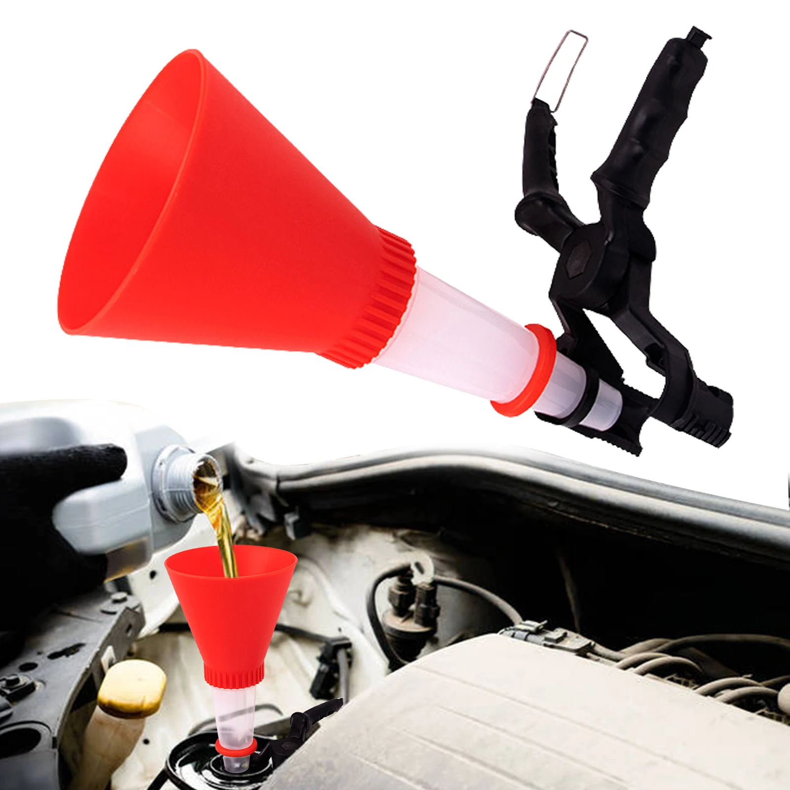 All Purpose Automotive Funnel Spill-Free Oil Filling Easy To Use And Fits Multiple Applications Oil Filing Funnel Suitable For
All Purpose Automotive Funnel Spill-Free Oil Filling Easy To Use And Fits Multiple Applications Oil Filing Funnel Suitable For