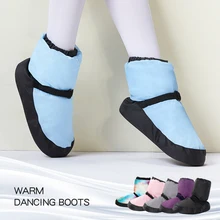 Winter Ballet Warm Up Booties National Dancing Shoes Adults Modern Dance Ballet Point Warm Shoes Exercises Ballerina Boots