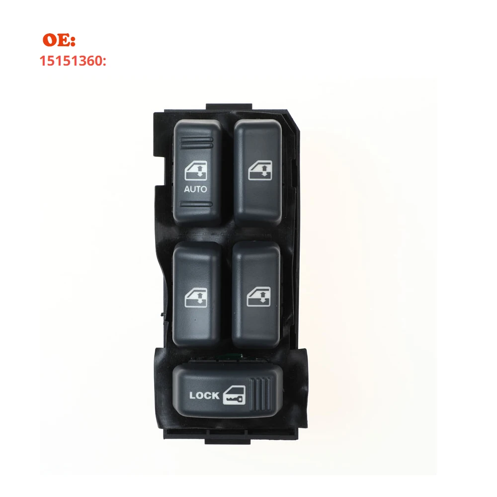 Left Driver Side Master Window Mirror Control Switch Button For GMC Chevrolet Cadillac Isuzu Truck 1995-2005 15009690 15151360
Left Driver Side Master Window Mirror Control Switch Button For GMC Chevrolet Cadillac Isuzu Truck 1995-2005 15009690 15151360
