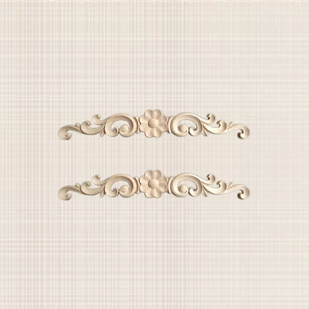 2 Pcs Wood Furniture Decals Floral Decor Wood Applique Onlay Door Onlay Applique Wood Frames
2 Pcs Wood Furniture Decals Floral Decor Wood Applique Onlay Door Onlay Applique Wood Frames