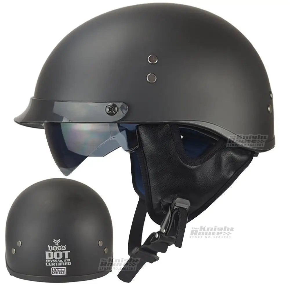 Unisex Vintage Casco Moto Retro Motorcycle Helmet Scooter Biker Motorbike Racing Riding Open Face With Helmet DOT Certification
Unisex Vintage Casco Moto Retro Motorcycle Helmet Scooter Biker Motorbike Racing Riding Open Face With Helmet DOT Certification