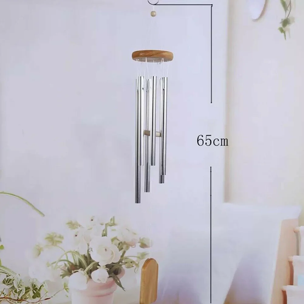 Metal Pendant Wind Chimes 25.59-Inch Small 6 Pipe Wind Chimes Nordic Rural Aluminum Pipe 8.5CM Diameter Home Decoration
Metal Pendant Wind Chimes 25.59-Inch Small 6 Pipe Wind Chimes Nordic Rural Aluminum Pipe 8.5CM Diameter Home Decoration