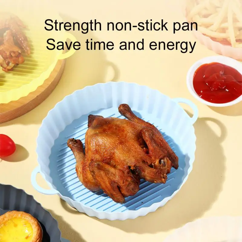 High Temperature Resistance Silicone Air Fryers Oven Baking Tray Silicone Air Fryer Basket Air Fryer Inner Liner Pastry Mold
High Temperature Resistance Silicone Air Fryers Oven Baking Tray Silicone Air Fryer Basket Air Fryer Inner Liner Pastry Mold