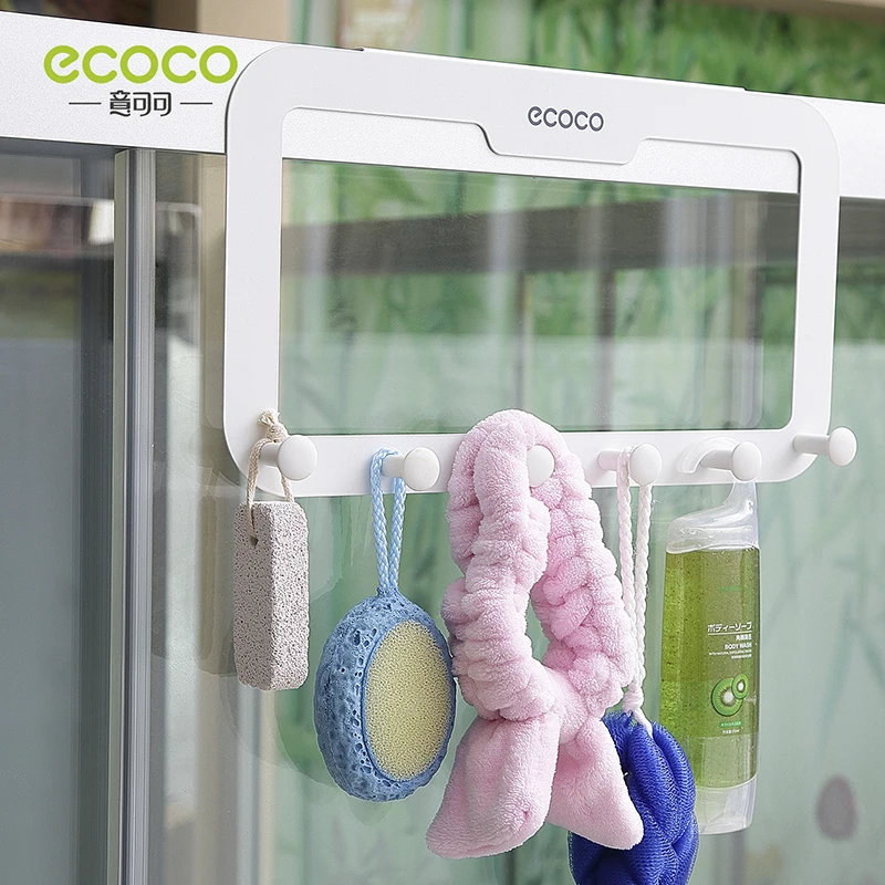 ECOCO Nail-free Stainless Steel Hook Cabinet Door Back By Hanger Towel Hooks Over Door Hooks for Clothes Hangers Over The Door
ECOCO Nail-free Stainless Steel Hook Cabinet Door Back By Hanger Towel Hooks Over Door Hooks for Clothes Hangers Over The Door
