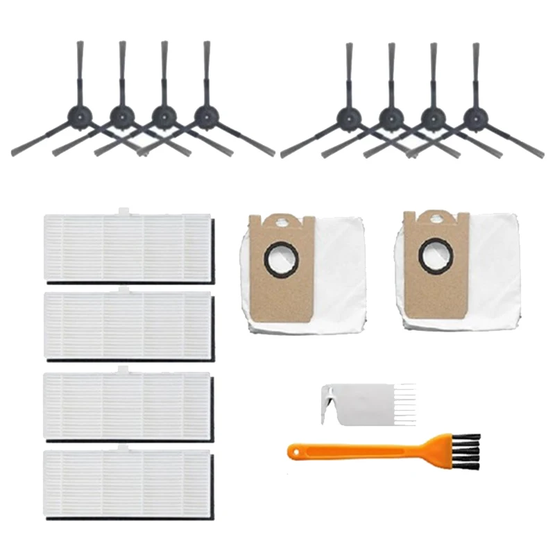 Dust Bags Colletion Cleaner Side Brushes Hepa Filter Accessories Parts for XIAOMI VIOMI S9 Robot Vacuum Cleaner
Dust Bags Colletion Cleaner Side Brushes Hepa Filter Accessories Parts for XIAOMI VIOMI S9 Robot Vacuum Cleaner