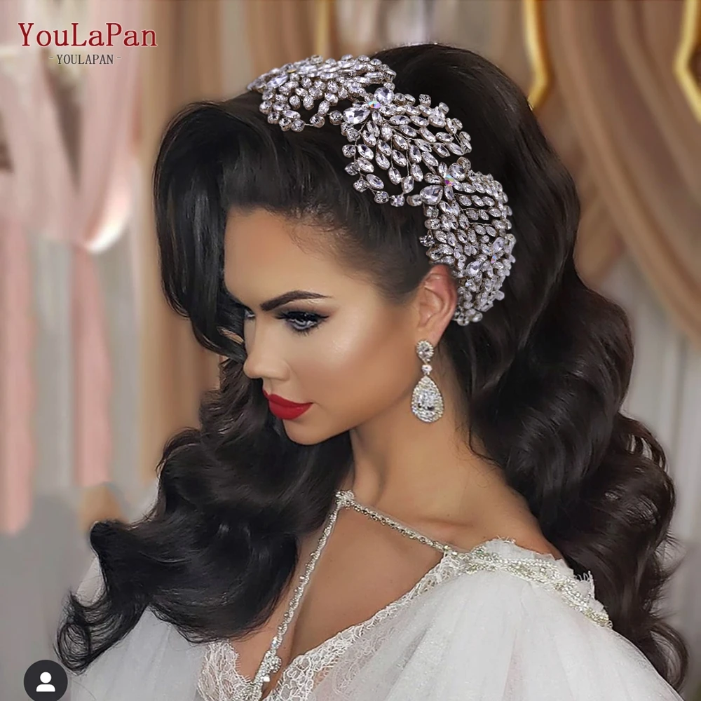 YouLaPan HP437 Fashion Bridal Headband Rhinestone Princess Tiara Wedding Hair Accessories Bride Hair Ornaments Pageant Headdress
YouLaPan HP437 Fashion Bridal Headband Rhinestone Princess Tiara Wedding Hair Accessories Bride Hair Ornaments Pageant Headdress